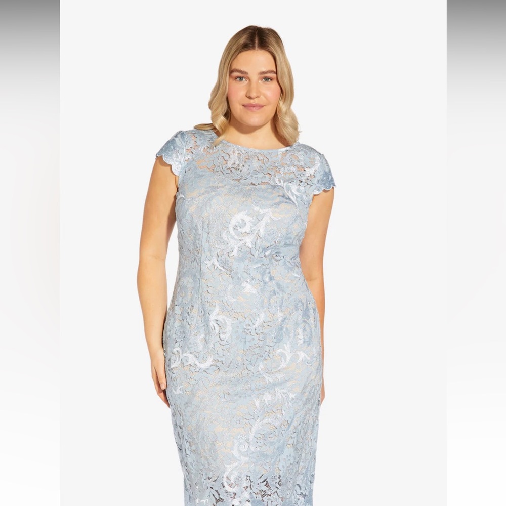 Beautiful light blue dress